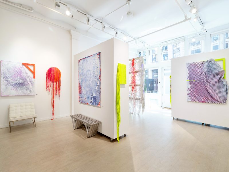 Exhibit Install View, The Untitled Space gallery